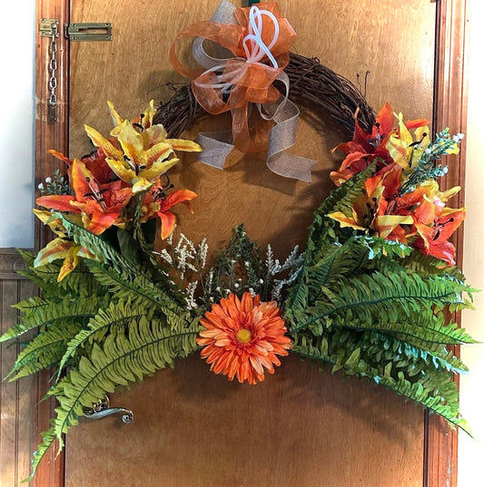 Tropical Lilly Wreath